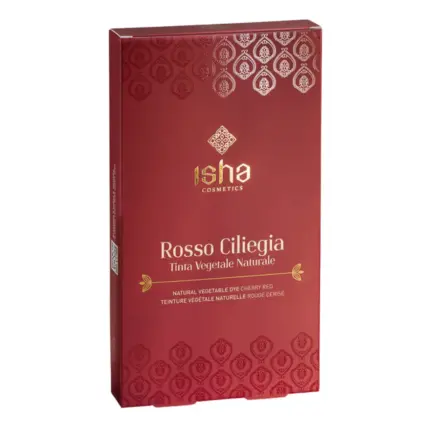 Isha Cosmetics Tinte Vegetal Natural Rosso Ciliegia 100g